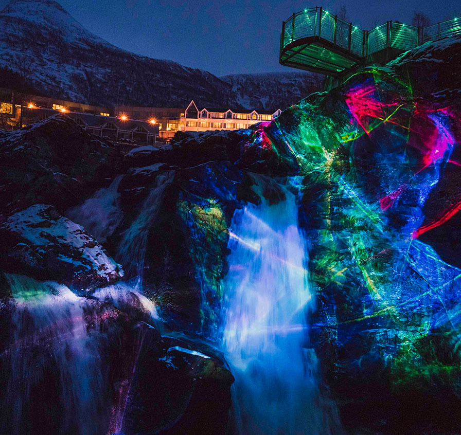 Geiranger Light Art Festival